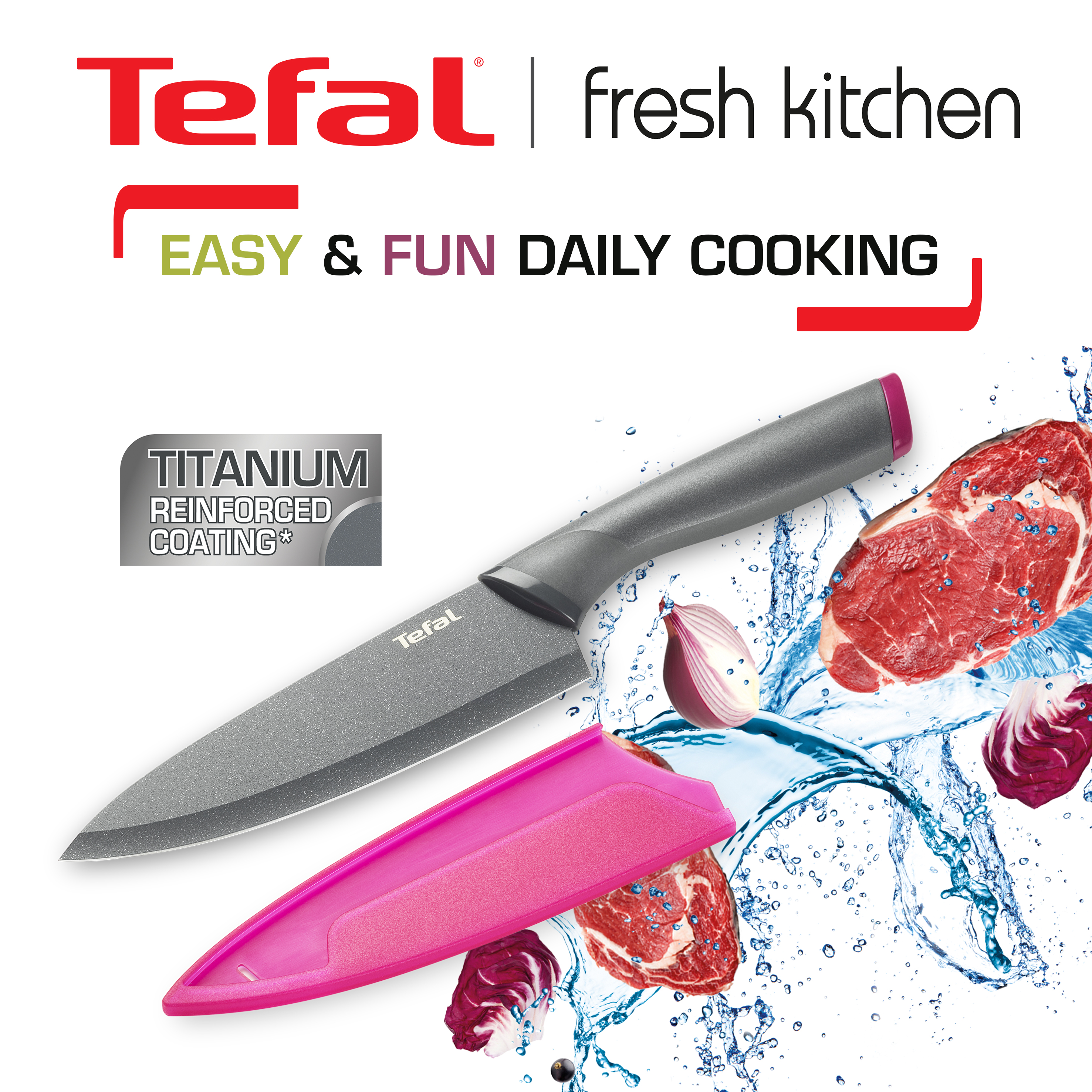K1220304 چاقوی سرآشپز 15 سانتی FRESH KITCHEN تفال