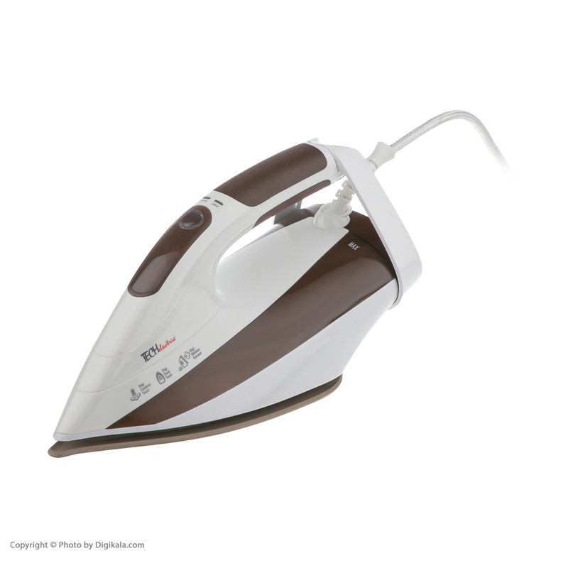 SL1108-28WBR  اتو بخار 2400 وات سفید قهوه ای تک الکتریک